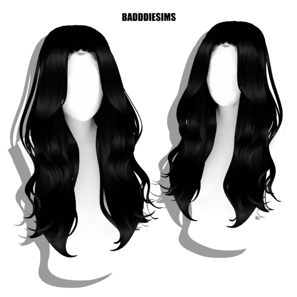 Maxis Match EUNJA HAIR by simsfinds - The Sims 4 Custom Content