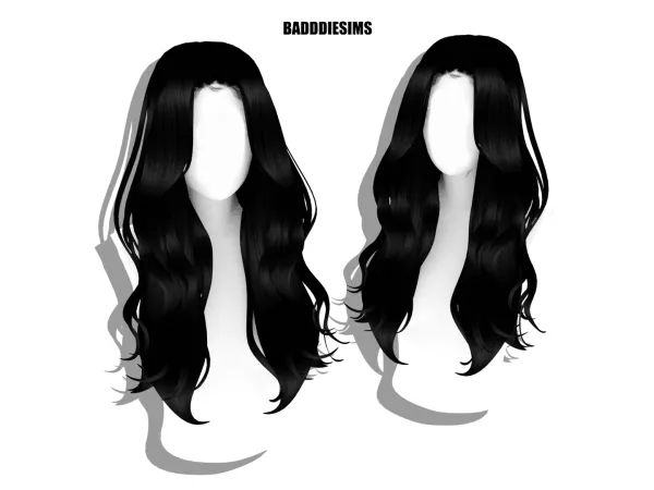 Maxis Match EUNJA HAIR by BadddieSims - The Sims 4 Custom Content
