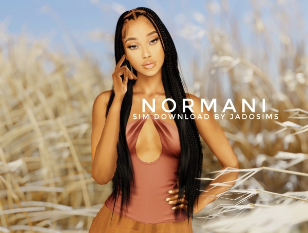 Alpha Normani (Sim Download) by shopwithflynnn - The Sims 4 Custom Content