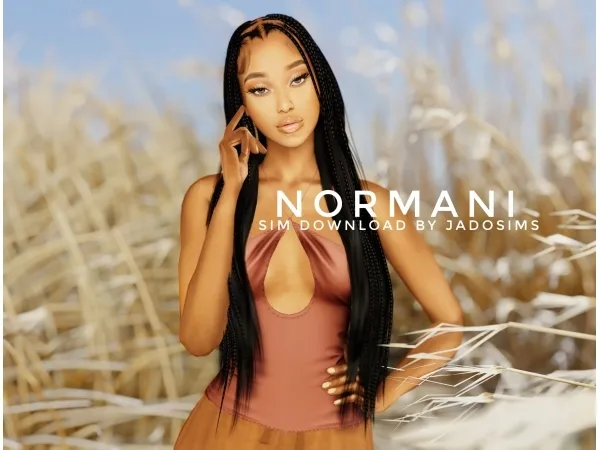 Alpha Normani (Sim Download) - The Sims 4 Custom Content