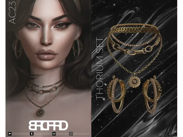 Alpha [AC23 DAY 9] THORIUM SET GAME EDITION by bradfordsims - The Sims 4 Custom Content