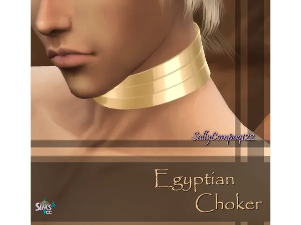 Marik Ishtar's Egyptian Choker from YuGiOh by SallyCompaq122