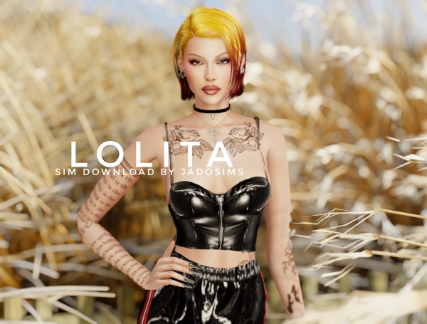 Alpha Lolita (Sim Download) by shopwithflynnn - The Sims 4 Custom Content