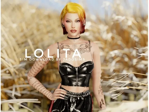 Alpha Lolita (Sim Download) - The Sims 4 Custom Content
