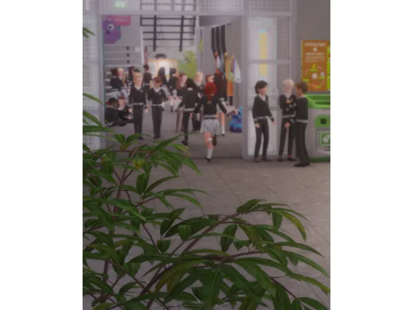 Mix School Deco Sims by rebouks - The Sims 4 Custom Content