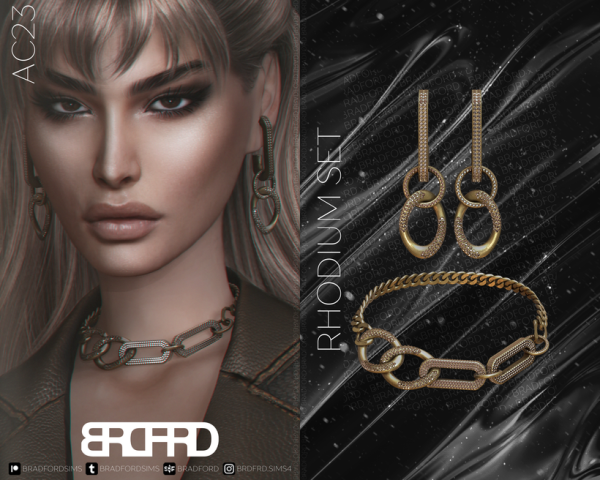 Alpha [AC23 DAY 11] RHODIUM SET GAME EDITION by simsfinds - The Sims 4 Custom Content