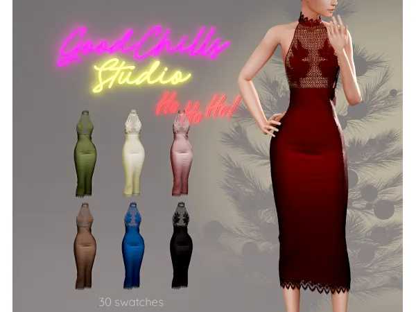 Alpha GCS December's 2023 by goodchillsstudio - The Sims 4 Custom Content