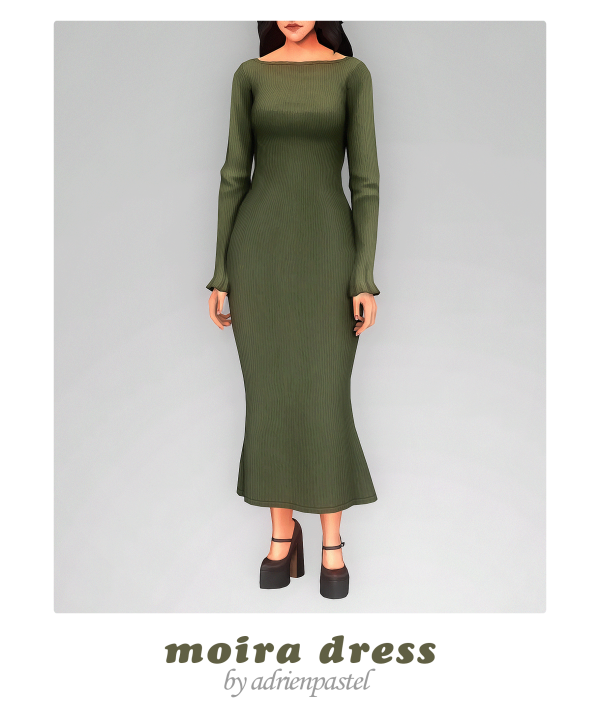 Maxis Match Moira Dress (Updated) by simsfinds - The Sims 4 Custom Content