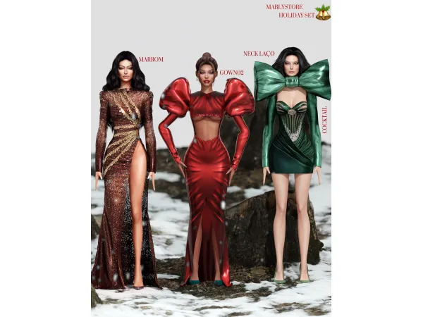 HOLIDAY SET 02 by Mably