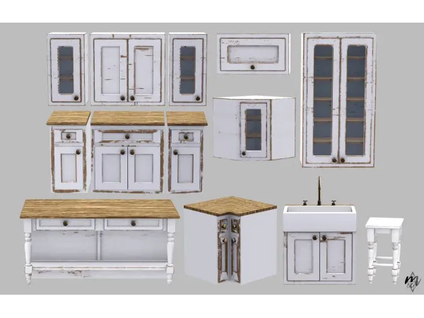Farmhouse Kitchen Set - The Sims 3 Custom Content