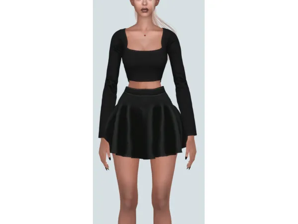 Alpha Winter Collection by PaberuSexyStuffs - The Sims 4 Custom Content