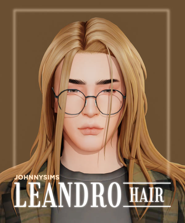 Maxis Match Leandro Hair by simsfinds - The Sims 4 Custom Content
