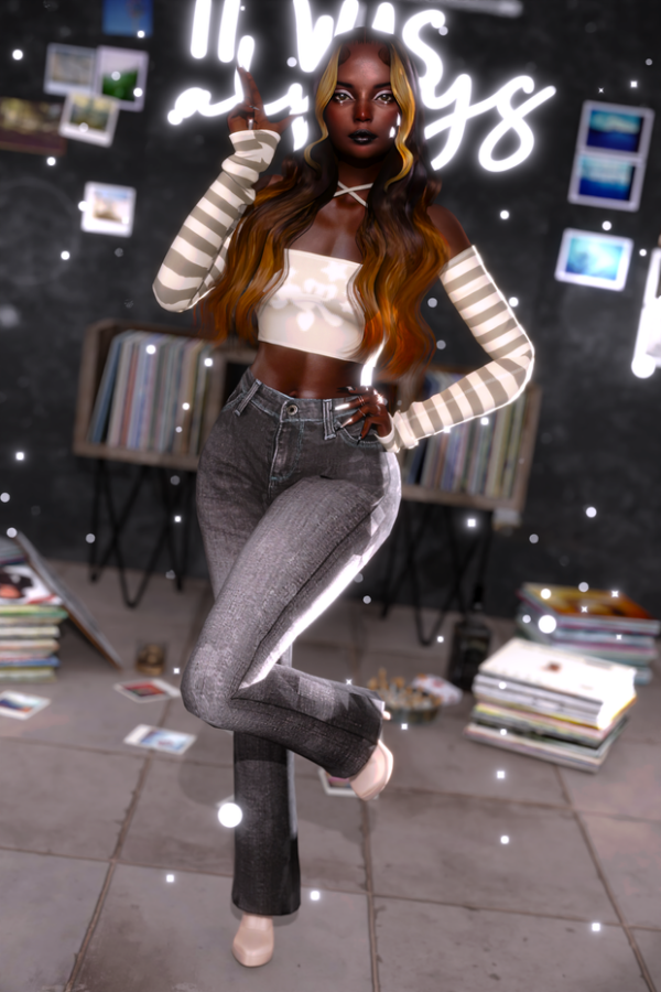 Alpha Autumn Goddard Sim Download by simsfinds - The Sims 4 Custom Content