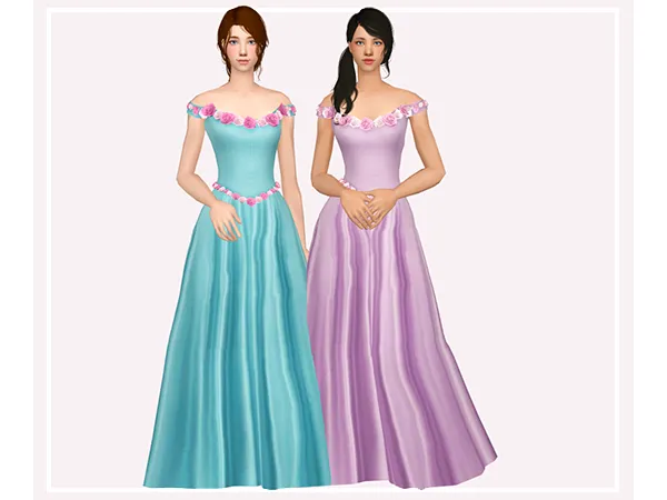Sifix Jolina dress edit - The Sims 2 Custom Content