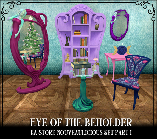 EAStoreNouveaulicious Set Part1 by simsfinds - The Sims 2 Custom Content