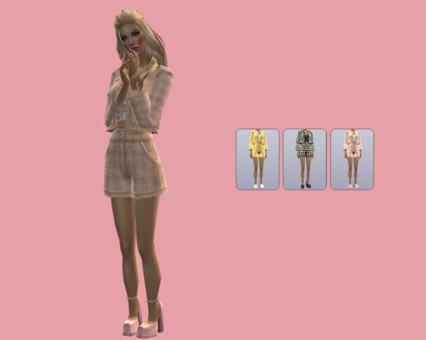 TweedJacket replaced with moyokeansimblr Madlens Perla Outfit by simsfinds - The Sims 2 Custom Content