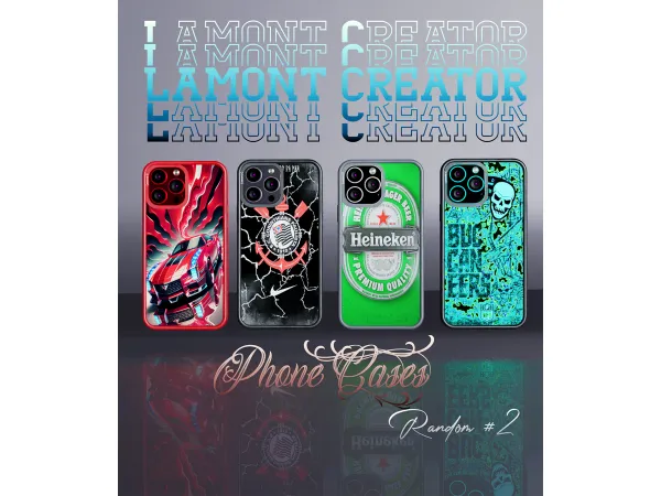 Alpha phone cases random 2 - The Sims 4 Custom Content