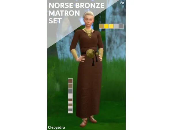 Norse Bronze Matron Set