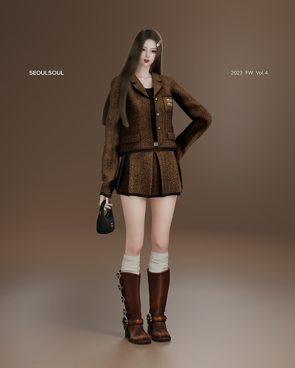 Alpha SIMS4 2023 Vol 4 by simsfinds - The Sims 4 Custom Content