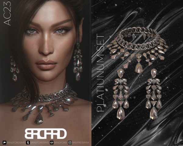 Alpha [AC23 DAY 20] PLATINUM SET GAME EDITION by simsfinds - The Sims 4 Custom Content
