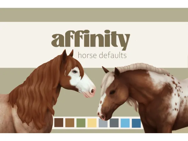 affinity horse eyes
