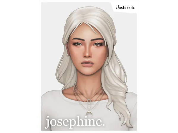 Maxis Match Josephine Hair by jo_se_oh - The Sims 4 Custom Content