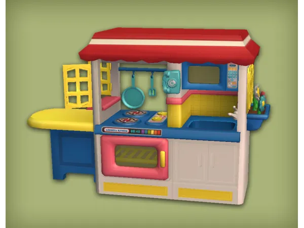 Shoobys Play Kitchen Functional for - The Sims 2 Custom Content