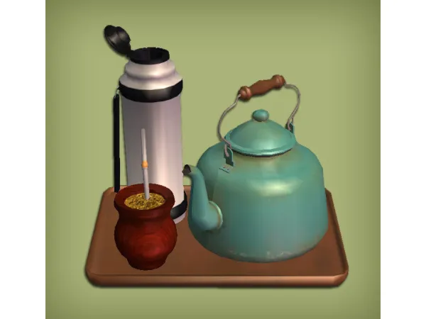 Mate Solo Drink Functional for - The Sims 2 Custom Content