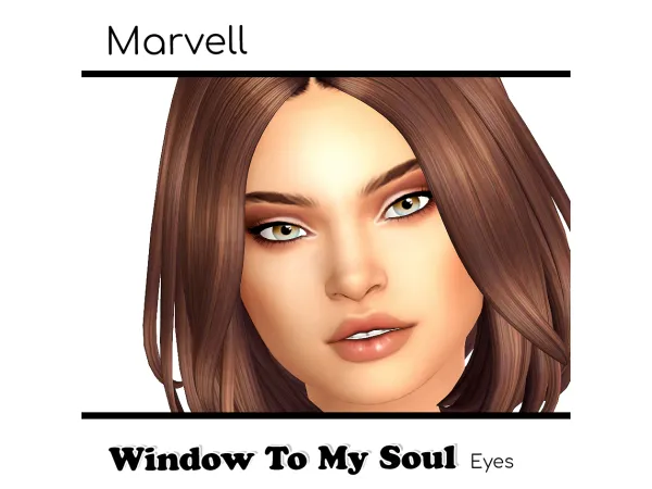 Maxis Match Window to my Soul Default Eyes by MaxisMatchCCWorld - The Sims 4 Custom Content