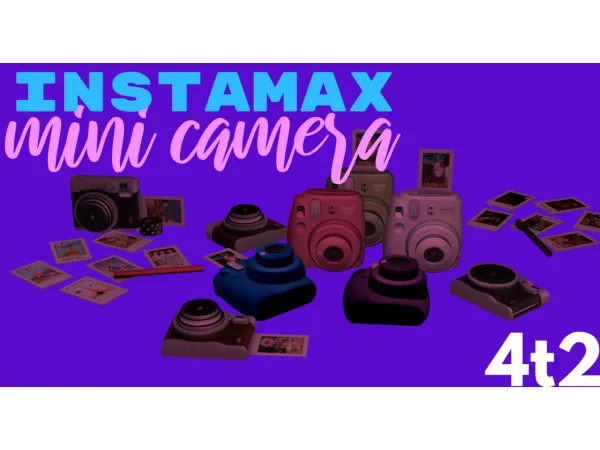Instamax Mini Camera 4t2 - The Sims 2 Custom Content
