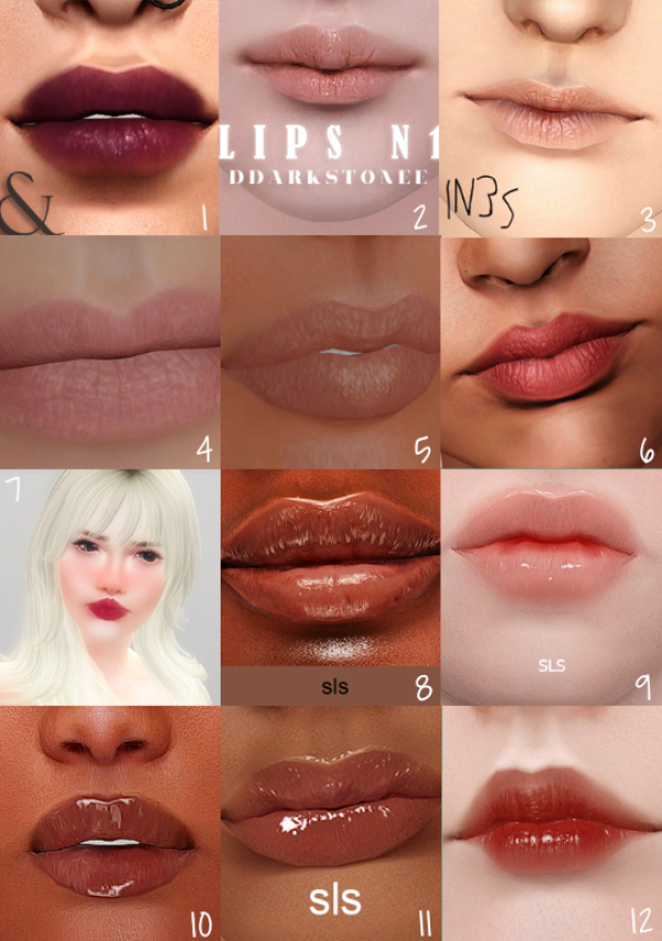 WanderingSims Fave Makeup List by simsfinds - The Sims 3 Custom Content