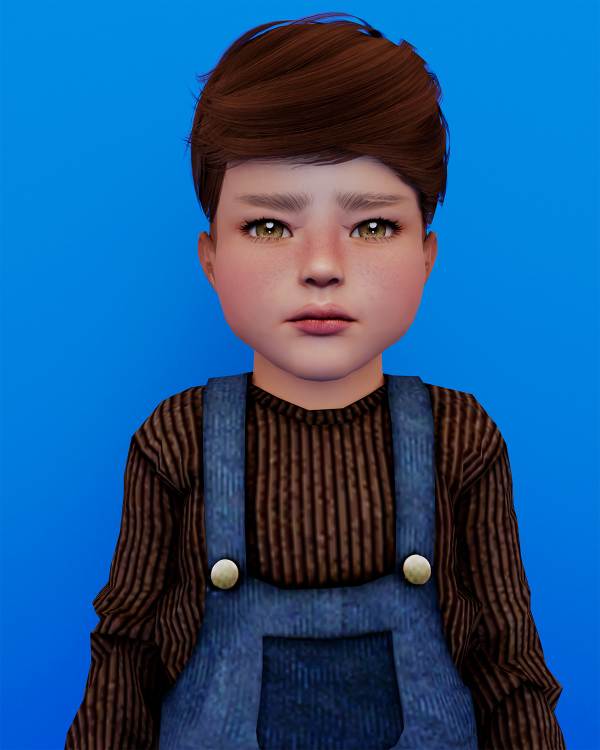 Mix bernard toddler (baby sim) by lamontcreatorr - The Sims 4 Custom Content