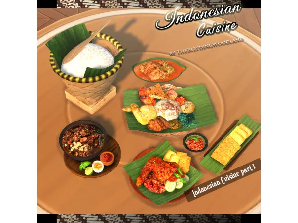 Indonesian Cuisine (Part 1) by TheBleedingWoodland