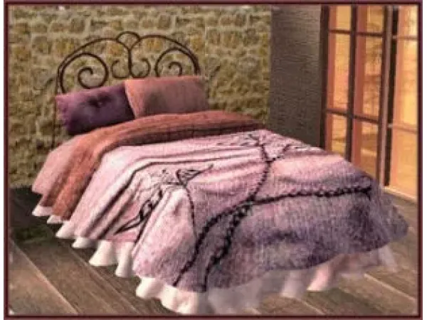 BTS Gamevn Sims in Paris Bedroom 1 - The Sims 2 Custom Content