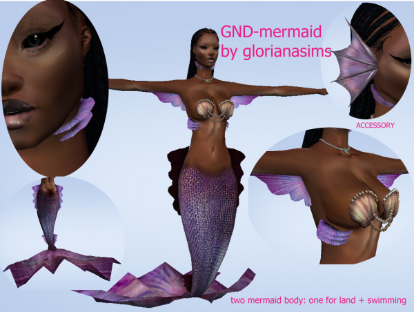 Sims2 mermaid tails pt1 by simsfinds - The Sims 2 Custom Content
