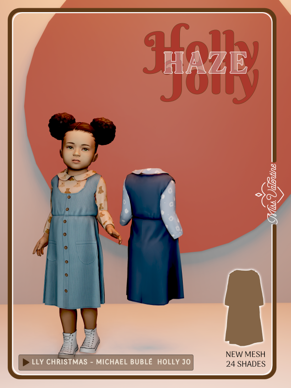 Alpha Haze Dress by simsfinds - The Sims 4 Custom Content