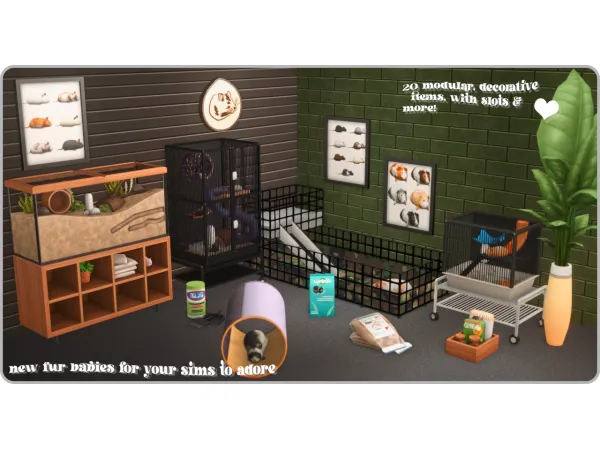 np_4t2_kaisosims_rodentspack_happybirthdaytome - The Sims 2 Custom Content