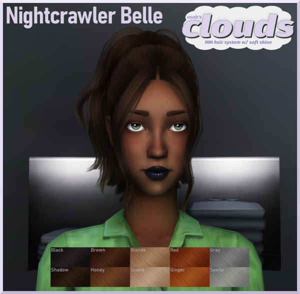 Nightcrawler Belle [CF EF] in the Clouds System by simsfinds - The Sims 2 Custom Content