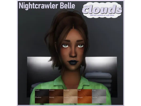Nightcrawler Belle [CF EF] in the Clouds System - The Sims 2 Custom Content