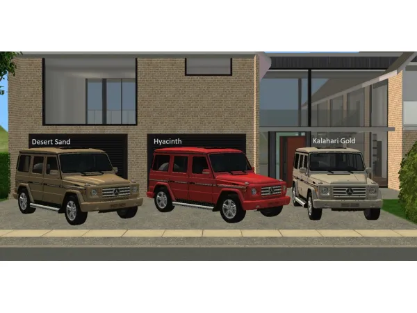 Mercedes Benz G Class - The Sims 2 Custom Content