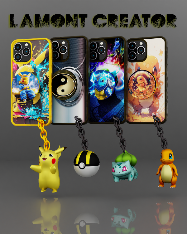Mix pokemon phone cases by lamontcreatorr - The Sims 4 Custom Content