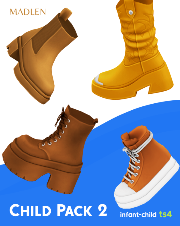 Maxis Match Child Pack 2 by simsfinds - The Sims 4 Custom Content