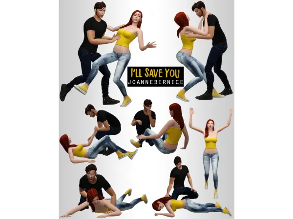 Mix I'll Save You by joannebernice - The Sims 4 Custom Content
