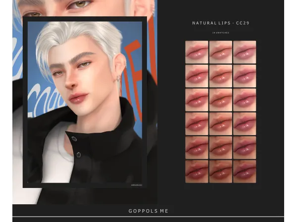 GPME-GOLD Natural Lips CC29 by goppolsme
