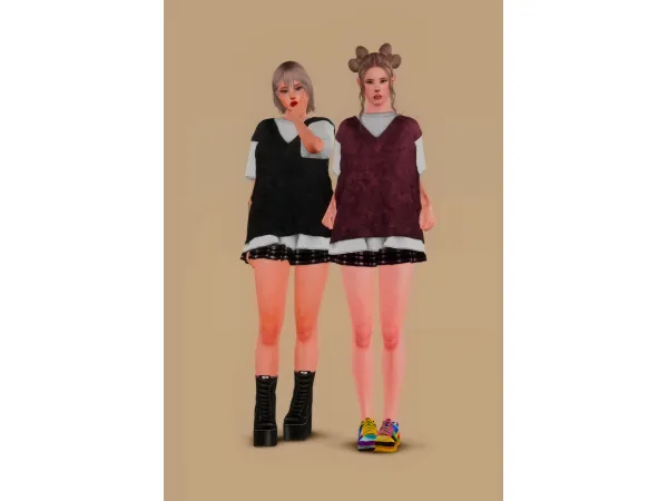 [CHAMIS] Cute Outfit - The Sims 3 Custom Content