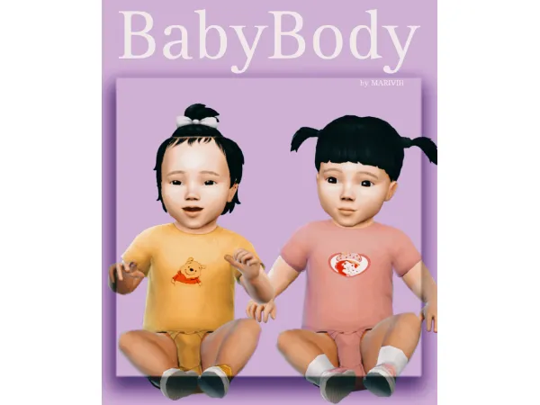 Maxis Match Infant Bodysuit by MariVih - The Sims 4 Custom Content