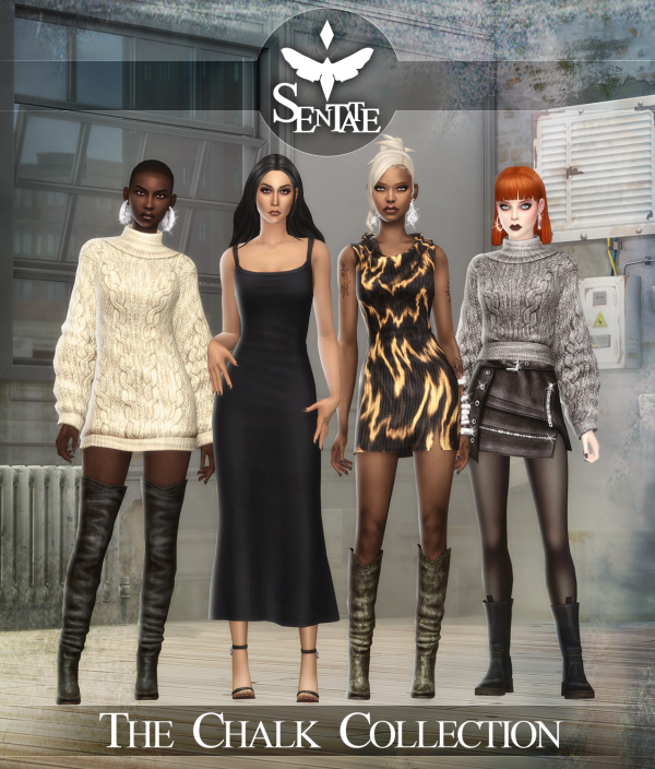 Maxis Match The Chalk Collection by simsfinds - The Sims 4 Custom Content