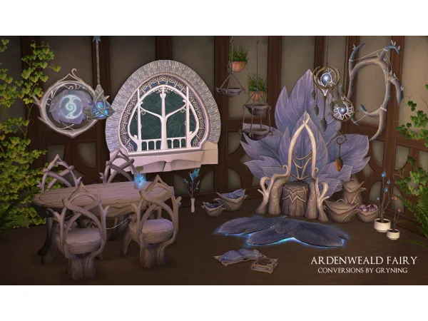 Gryning_ArdenwealdFairySet - The Sims 2 Custom Content