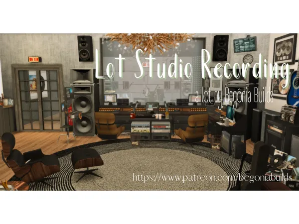 Maxis Match Gift Studio Recording Files Free by begoniabuilds - The Sims 4 Custom Content