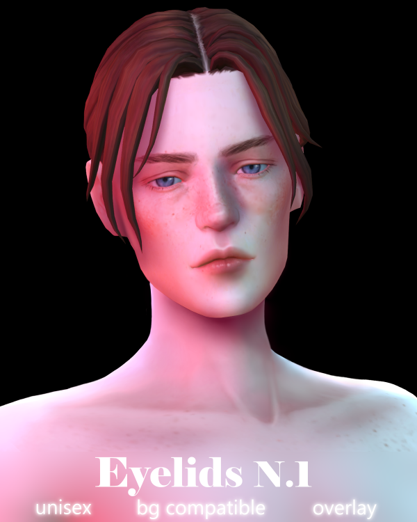 Maxis Match Eyelids N1 by simsfinds - The Sims 4 Custom Content